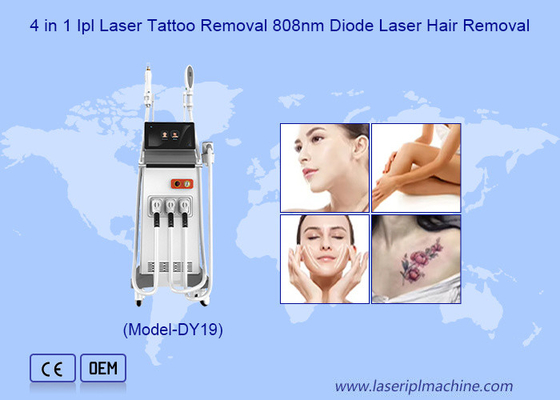 IPL Skin Care+ND Yag Laser Tattoo Removal+Diode Laser Hair Removal per il centro di bellezza