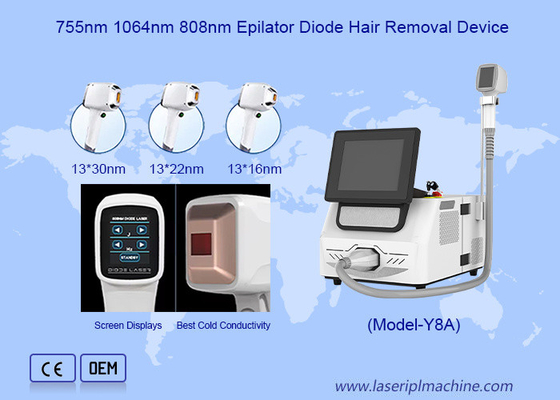 Desktop 808nm 810nm Diode Laser Machine Sbiancatura della pelle Rimozione dei peli del corpo