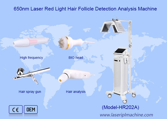 8 pollici di bio- di energia ultra di impulso del laser dei capelli macchina di crescita