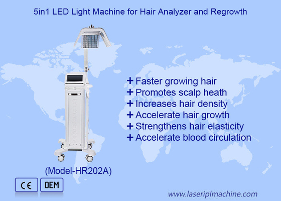 8 pollici di bio- di energia ultra di impulso del laser dei capelli macchina di crescita
