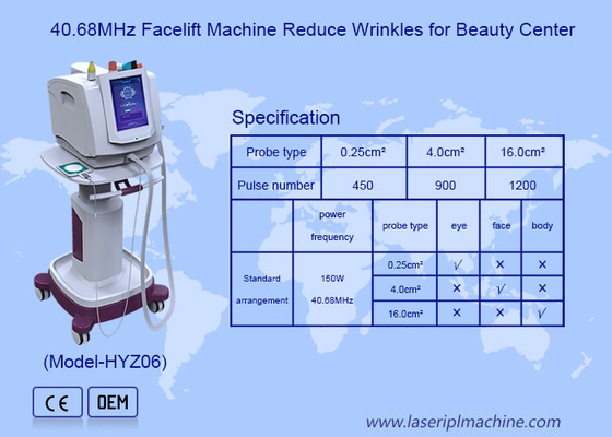Macchina rassodante per il corpo rassodante per la pelle Thermolift RF focalizzata 3in1 a 40,68 MHz