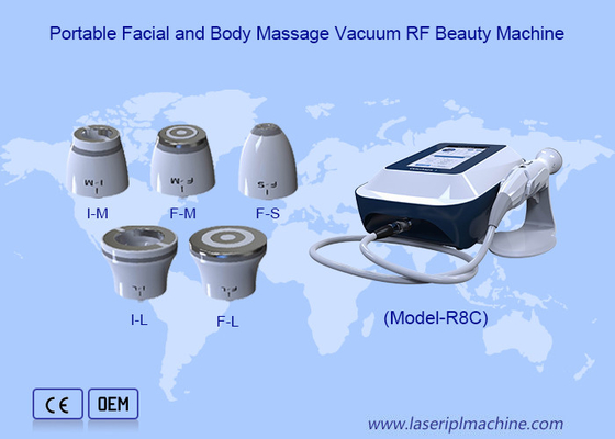 5 teste vuoto RF rimozione delle rughe corpo sculturazione stretta macchina di bellezza