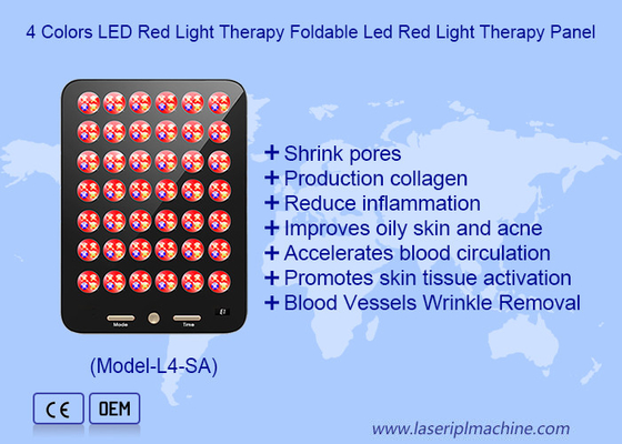 Uso domestico 168pcs LED per la cura della pelle rimozione dell' acne LED dispositivo di terapia della luce rossa