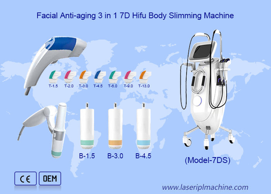 Professionale 7D Hifu Occhi rotture rimozione corpo modellazione del viso lifting MMFU macchina