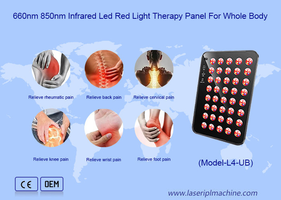 620 nm portatile senza fili Terapia di luce a led miglioramento del sonno pannello di luce a led
