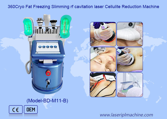 360 Cryo Vacuum RF Lipo Laser 6 in 1 Fat Freezing Weight Loss Body Slimming Machine