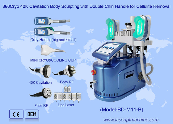 360 Cryo Vacuum RF Lipo Laser 6 in 1 Fat Freezing Weight Loss Body Slimming Machine