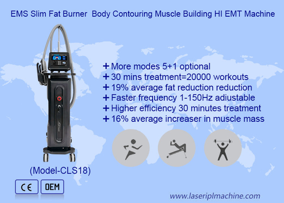 EMS Slim Fat Burner Corpo Contouring Costruzione Muscolare HI EMT Sculpting Machine