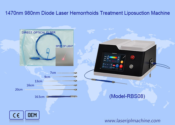 Laser a diodo semiconduttore da 980 nm a 1470 nm per l'iniezione di lipolisi per dimagrimento