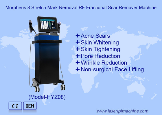 Morpheus8 Stretch Mark Removal RF Macchina di rimozione delle cicatrici frazionata
