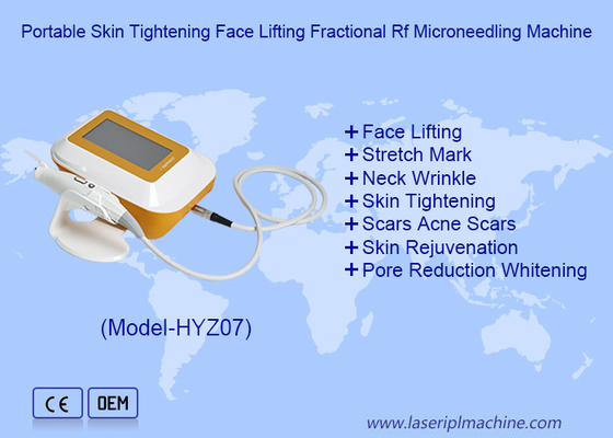Cura del viso Ringiovanimento della pelle Trattamento delle cicatrici bipolari Microneedling Macchina RF