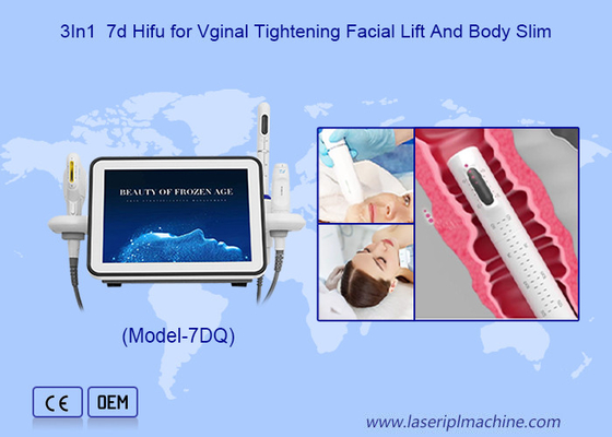3In1 7d Hifu ad alta intensità per rigonfiamento vaginale facelift e corpo snello