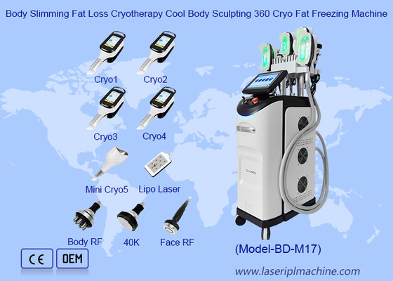 Smaltimento del corpo Perdita di grasso Crioterapia Cool Body Sculpting 360 Cryo Fat Freezing Machine