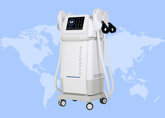 Stimolatore muscolare elettromagnetico 4 sonde HIFM RF EMS Slimming Weight Loss Machine