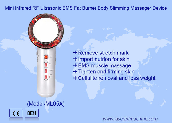 Mini infrarossi RF ultrasuoni EMS Fat Burner Massaggiatore per dimagrimento del corpo