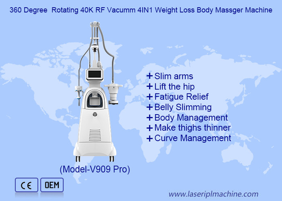 360 gradi di rotazione 40K RF Vacumm 4 in 1 perdita di peso massaggiatore del corpo macchina