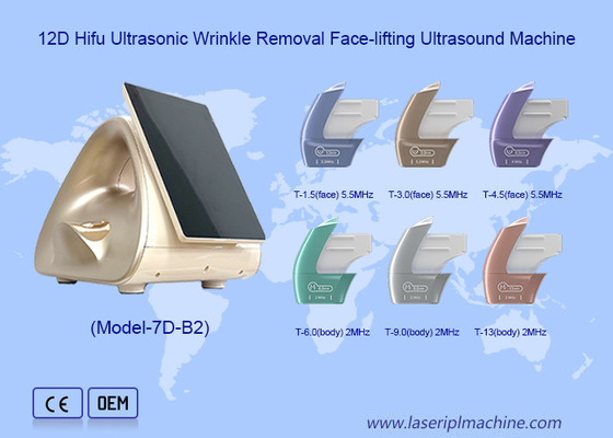10 cartucce 10000 colpi Ultra Micro Pulsed Ultrasonic 12D Hifu Machine