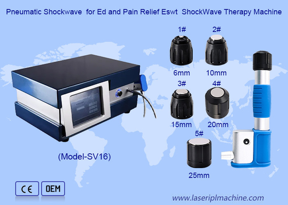 2000000Scatto Disfunzione erettile Ed Presione dell'aria Radial Shockwave Therapy Machine