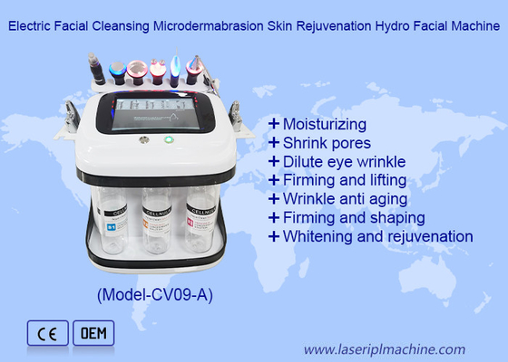 Ringiovanimento della pelle Microdermabrasion Bubble Oxygen Rf Hydro Aqua Peeling Machine