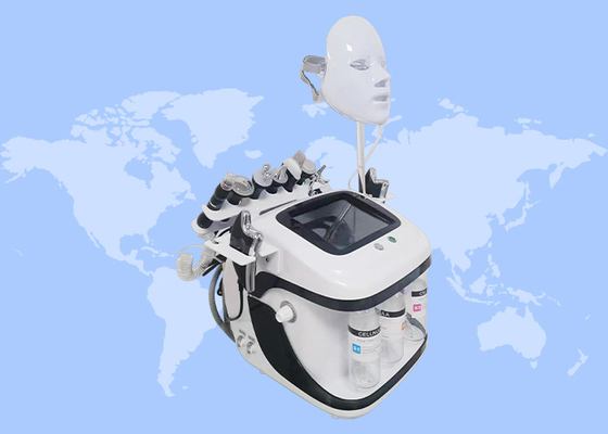 9 in 1 cura della pelle rottura rimuovente Aqua Peel Hydro Jet Peeling Rf Microdermabrasion Facial Machine