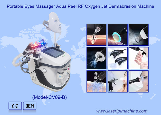 9 in 1 cura della pelle rottura rimuovente Aqua Peel Hydro Jet Peeling Rf Microdermabrasion Facial Machine