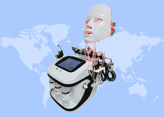 11 in 1 Pulizia del viso Skin Lifting Rf Hydro Microdermabrasion Machine per esfoliare Pulizzatore profondo