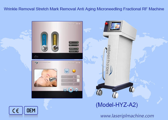 2in1 raffreddamento Cryo Martello frazionato Microneedle RF Machine per il ringiovanimento della pelle