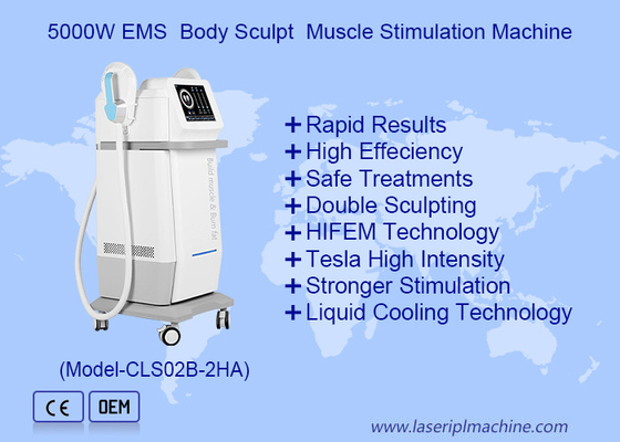 2 manicotti EMS perdita di peso costruire muscoli HI EMT macchina di stimolazione muscolare profonda