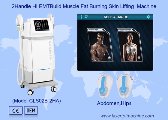 2 maniglie 13Tesla esercizi pelvici corpo sculturazione 5000W Ems macchina