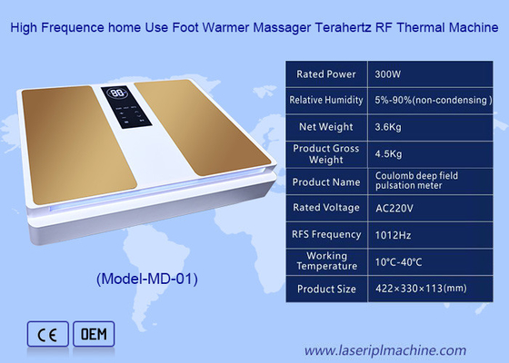 Trattamento per il dolore ai piedi e per la terapia a pemf e terahertz