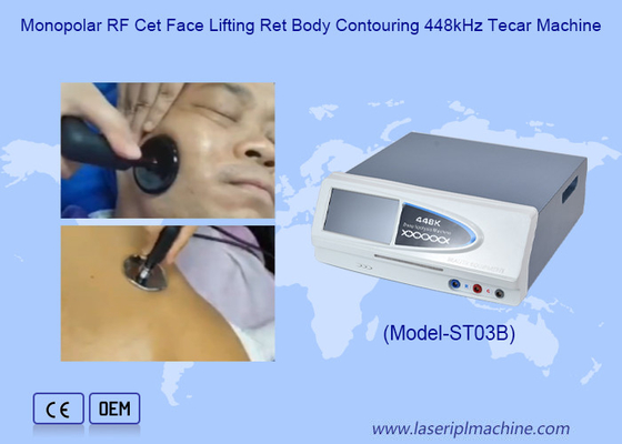 Ret Cet RF Fisioterapia 448KHZ Tecar Corporea Radiofrequenza Machine