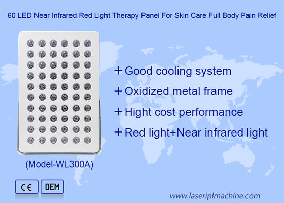 630nm 660nm 810nm 830nm 850nm Rossa vicino infrarosso 300w LED Light Therapy Panel