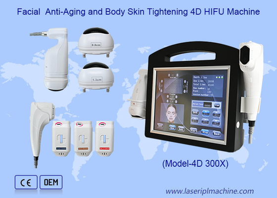 Macchina Hifu 4D per sollevamento e rassodamento della pelle, dimagrimento a forma di S, 2 in 1
