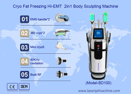 40k Cryolipolysis elettromagnetico che dimagrisce il muscolo della macchina guadagnano il guadagno congelato