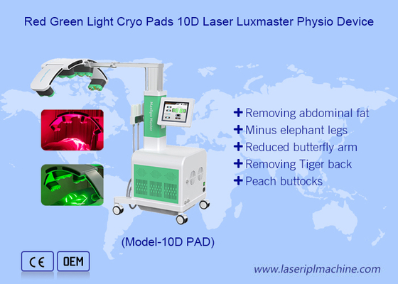 EMS piastra di raffreddamento Laser Machine di perdita di peso Maxlipo Master 10d