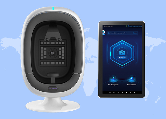 15.6 Inch Big Ipad 3D Ai Digital Smart Scanner Facial Skin Analysis Machine