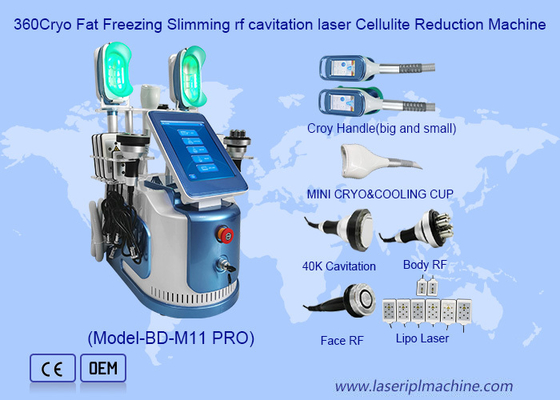 Ente di raffreddamento multifunzionale di Cryolipolysis che dimagrisce macchina per il salone di bellezza