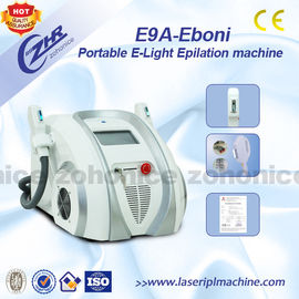 Portatile E luce IPL RF con due maniglie di luce E per la depilazione rimozione del pigmento