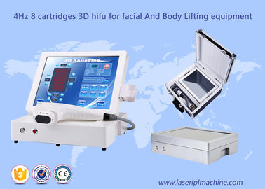 12 linee 3D HIFU lavorano il facial a macchina messo a fuoco di ultrasuono che solleva l'anti dimagramento del corpo della grinza