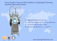Cavitazione Cryolipolysis di vuoto 40k che dimagrisce le maniglie a macchina del dispositivo tre di Liposuctio