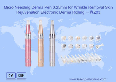 Micro Needling Derma Pen per la rimozione delle rughe Ringiovanimento della pelle Derma Electronic Rolling