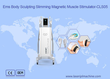 Corpo di SME che dimagrisce la macchina magnetica dello stimolatore del muscolo