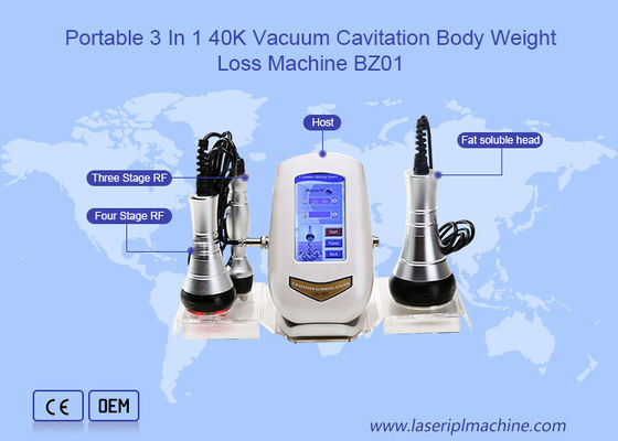 Portatile 3 In 1 40K Rf Home Ultrasuoni Cavitazione Corpo Slimming Machine