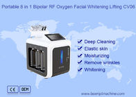 8 in 1 macchina di sollevamento d'imbiancatura facciale di bellezza dell'ossigeno bipolare di rf