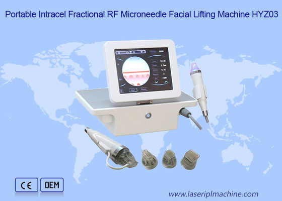 Intracel Fractional RF Microneedle Facial Lifting Machine per la rimozione delle rughe