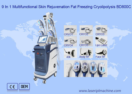 40K laser Cryo di cavitazione rf Lipo che dimagrisce macchina