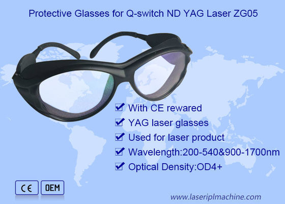 Nd Yag Tattoo Removal 190nm con occhiali di sicurezza laser CE Rewared
