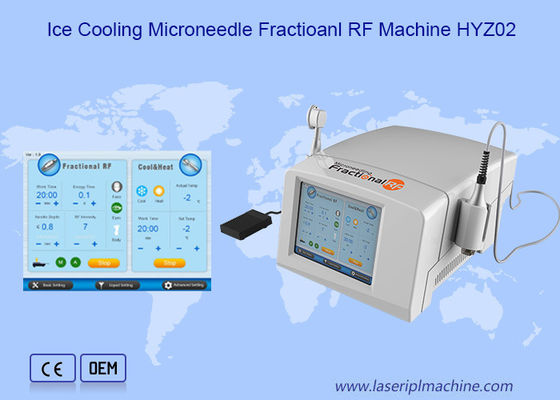 Macchina facciale del martello di Microneedling di radiofrequenza calda fredda dell'ABS per rimozione della grinza