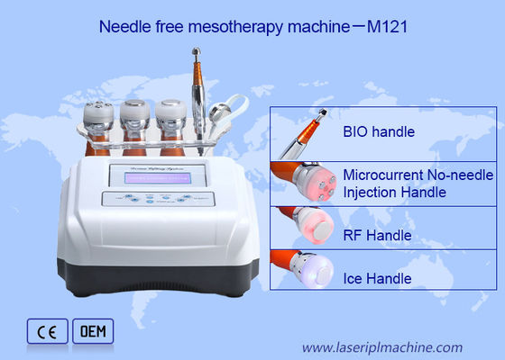 500va 4 in 1 RF Dispositivo di mesoterapia senza ago per la rimozione delle rughe