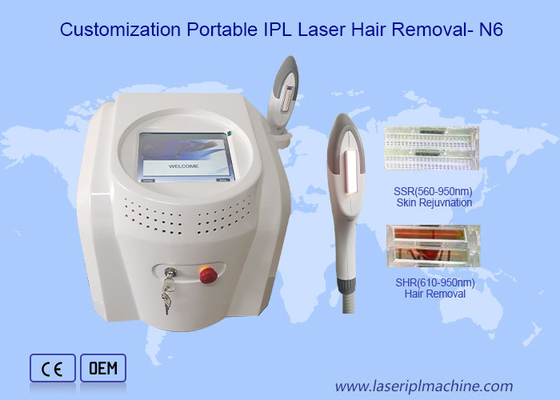 Pulsed Light Portable lpl Laser Hair Removal Machine per il ringiovanimento della pelle